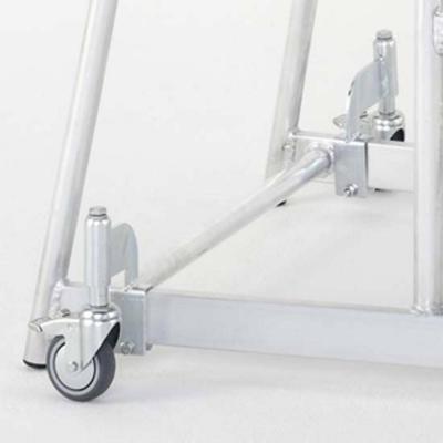 Zarges wielenset veerbelast tbv opstap (4st)