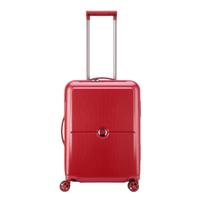 Delsey Turenne 4 Wheel Trolley 55 rouge2 Harde Koffer - thumbnail