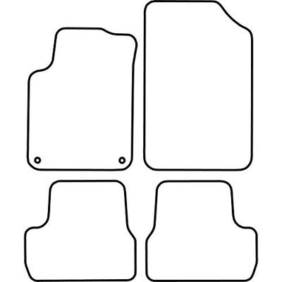 Automatten passend voor Citroen C3 2010- TMCI536 Automatten passend voor Citroen C3 2010- TMCI536