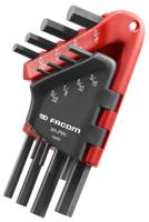 Facom jp haakse inbussleutels 6-kant in houder, inch maten - 82H.JP8AU - thumbnail