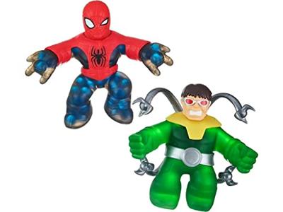 Heroes Of Goo Jit Zu Figures 2 Pack Marvel Spiderman Vs Octo