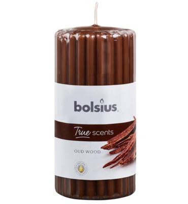 Bolsius True Scents stompkaars geur 120/58 old wood 1 Stuks