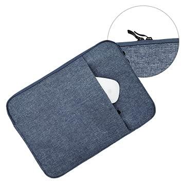 Lunso - Stijlvolle zachte neopreen sleeve hoes 13 inch - Blauw