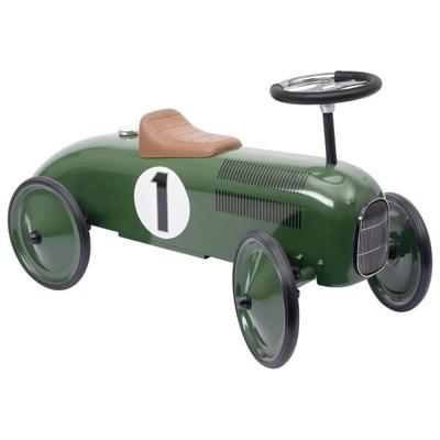 Goki retro loopauto groen