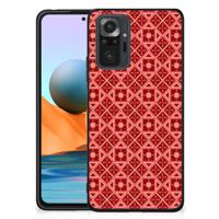 Xiaomi Redmi Note 10 Pro Back Case Batik Rood - thumbnail