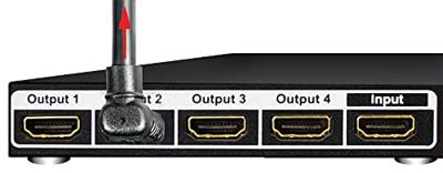 ACT AK3675 HDMI 4K High Speed A male/A male haaks - 50 cm