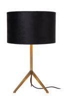 Lucide TONDO - Tafellamp - Ø 30 cm - 1xE27 - Mat Goud / Messing - thumbnail