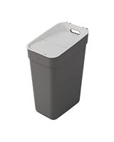 Curver ready to collect prullenbak 30 liter donkergrijs-lichtgrijs - thumbnail