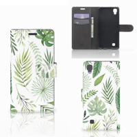 LG X Power Hoesje Leaves - thumbnail