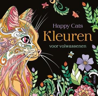 Happy Cats - Kleuren Voor Volwassenen Happy Cats - Kleuren Voor Volwassenen