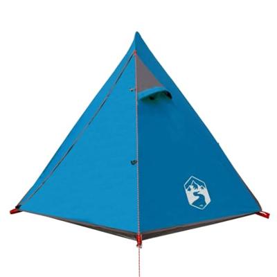 Tent 2-persoons 267x154x117 cm 185T taft blauw Tent 2-persoons 267x154x117 cm 185T taft blauw