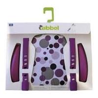 Qibbel stylingset luxe achter dots paars - thumbnail