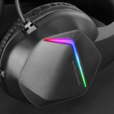 Gaming koptelefoon met microfoon Mars Gaming MH122 Zwart - thumbnail