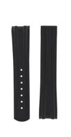 Horlogeband Omega 032CVZ015752 Rubber Zwart 20mm - thumbnail