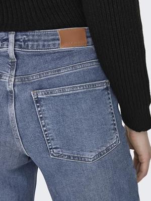 Only Onlmadison Blush Hw Wide Dnm Cro372 Noos 15282980 Loose Fit Medium Blue Denim