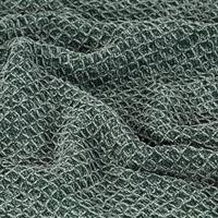 Plaid 160x210 cm katoen donkergroen - thumbnail