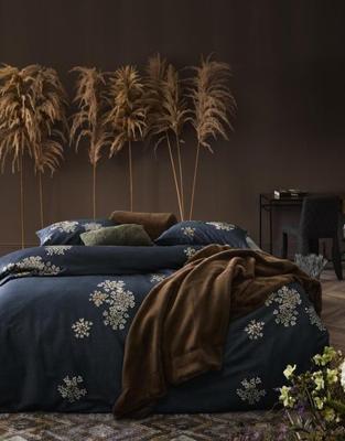 Essenza katoensatijnen dekbedovertrek 1 persoons (140x200/220 cm) Essenza katoensatijnen dekbedovertrek 1 persoons (140x200/220 cm)