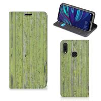 Huawei Y7 hoesje Y7 Pro (2019) Book | Wallet Case | Green Wood - thumbnail