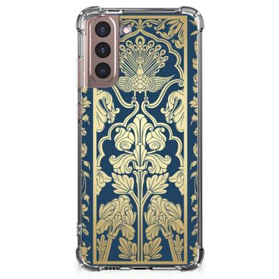 Samsung Galaxy S21 Plus Case Beige Flowers Samsung Galaxy S21 Plus Case Beige Flowers