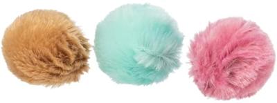 TRIXIE MUIS IN TRALIEBAL PLUCHE ASSORTI 6X6X6 CM 24 ST