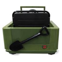 Jamara Ride-on Jeep Willys MB Army groen 12V - thumbnail