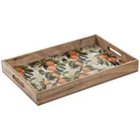 Dienblad Home ESPRIT Multicolour Mangohout 43,5 X 27 X 5 CM - thumbnail