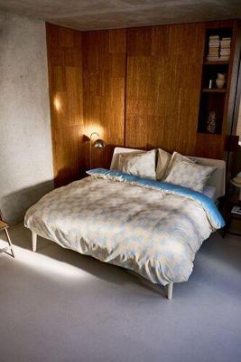 Auping Auping Seaside Grid dekbedovertrek 240x200/220 Light Blue