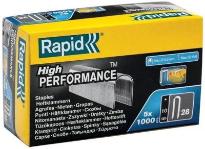 Rapid Nieten Type 28 DP Gegalvaniseerd, Box 5x1000st Lengte 10mm