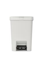 Brabantia stepup pedaalemmer 25 liter light grey - thumbnail