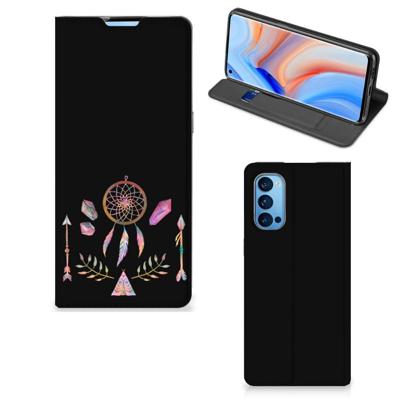 OPPO Reno4 Pro 5G Magnet Case Boho Dreamcatcher