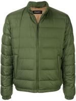 Dolce & Gabbana high collar padded jacket - Green - thumbnail