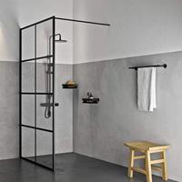 Tiger Noon Douchemand Hoek Mat Zwart - thumbnail