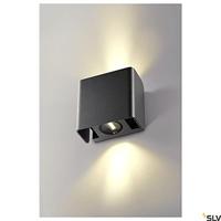 SLV MANA OUT 1002900 Wandlamp 12 W LED Antraciet - thumbnail