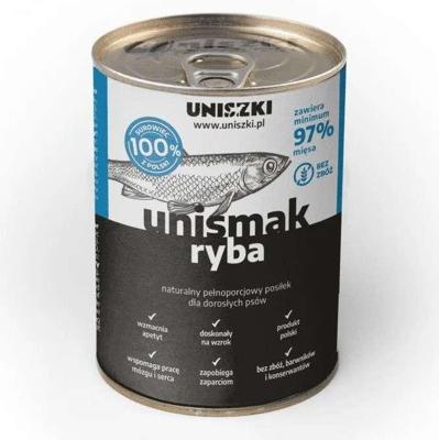 UNISZKI UNIsmak Fish - natvoer voor honden - 410g