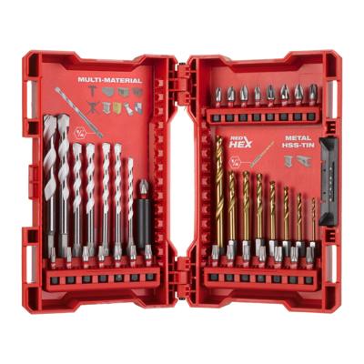 Milwaukee Accessoires Milwaukee shockwave™ boor & slagwerkset | 39 stuks - 4932479854 Milwaukee Accessoires Milwaukee shockwave™ boor & slagwerkset | 39 stuks - 4932479854