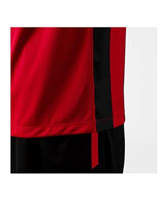 JAKO 4215 Maillot Inter Mc - Sportrood/Zwart - XL