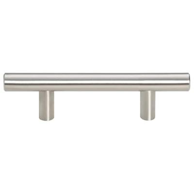 VidaXL Handvatten 10 st 64 mm roestvrij staal zilverkleurig