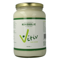 Vitiv Kokosolie geurloos bio 1700 Milliliter - thumbnail