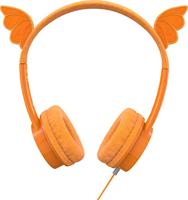 iFrogz - Kinderhoofdtelefoon 'Little Rockerz' in fantasierijke drakendesign, oranje - thumbnail