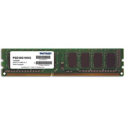 Patriot Memory DDR3 8GB PC3-12800 (1600MHz) DIMM geheugenmodule 1 x 8 GB