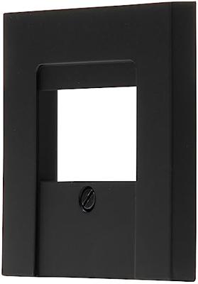 KOPP - Afdekplaat/Centraalplaat - Athenis HK07 - 3-voudig TAE of 2-voudig USB - Mat Zwart