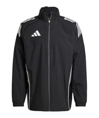 adidas Tiro 25 Competition Allweather Jack Zwart Grijs
