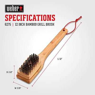Weber Bamboe grillborstel, 30 cm