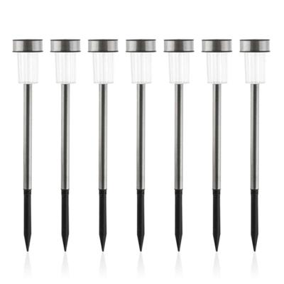 Pro Garden solarlamp 360mm rvs set van 7stuks