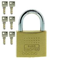 Burg Wächter 33711 Hangslot 40.00 mm Verschillend sluitend Messing Sleutelslot - thumbnail