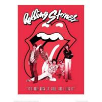 Kunstdruk The Rolling Stones - Its Only Rock n Roll 60x80cm - thumbnail