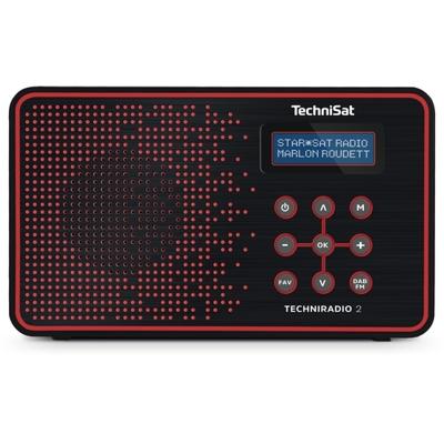 TechniSat TECHNIRADIO 2 Draagbaar Analoog & digitaal Zwart, Rood TechniSat TECHNIRADIO 2 Draagbaar Analoog & digitaal Zwart, Rood