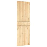 Schuifdeur met beslag 70x210 cm massief grenenhout - thumbnail