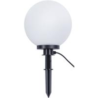 LED Priklamp met Stekker - Trion Balino - E27 Fitting - Mat Zwart - Kunststof - Ø300 - thumbnail