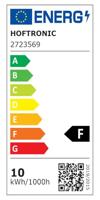 Stratos - LED Breedstraler 10 Watt 735 Lumen - 4000K Neutraal wit licht - IP65 waterdicht - 15cm Kabel - Schijnwerper - thumbnail